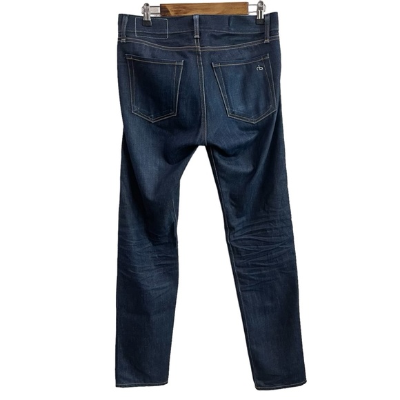 Rag & Bone Fit 2 Slim Jeans Raw 30 NWOT - Picture 3 of 13